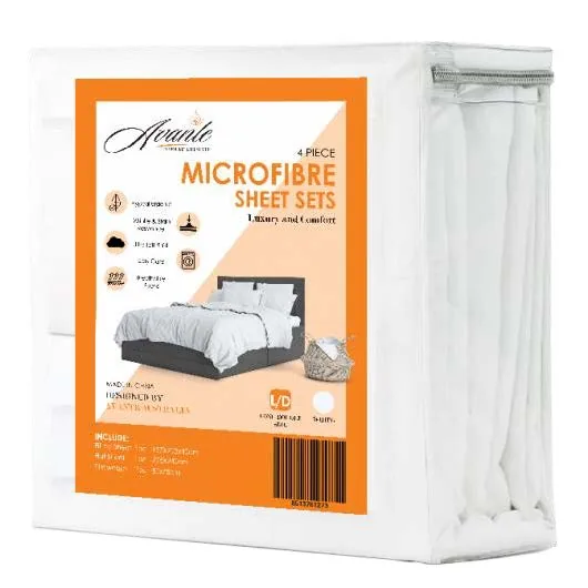 Avante Microfibre Sheet Sets – Mobility from Supply Ministry