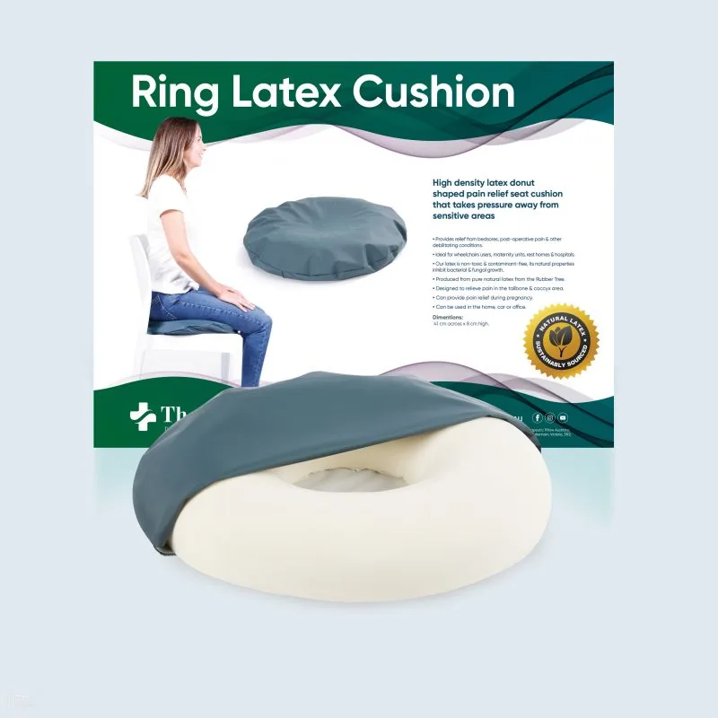 Therapeutic Pillow Relief Ring Latex Cushion – Bedroom & Comfort from Supply Ministry