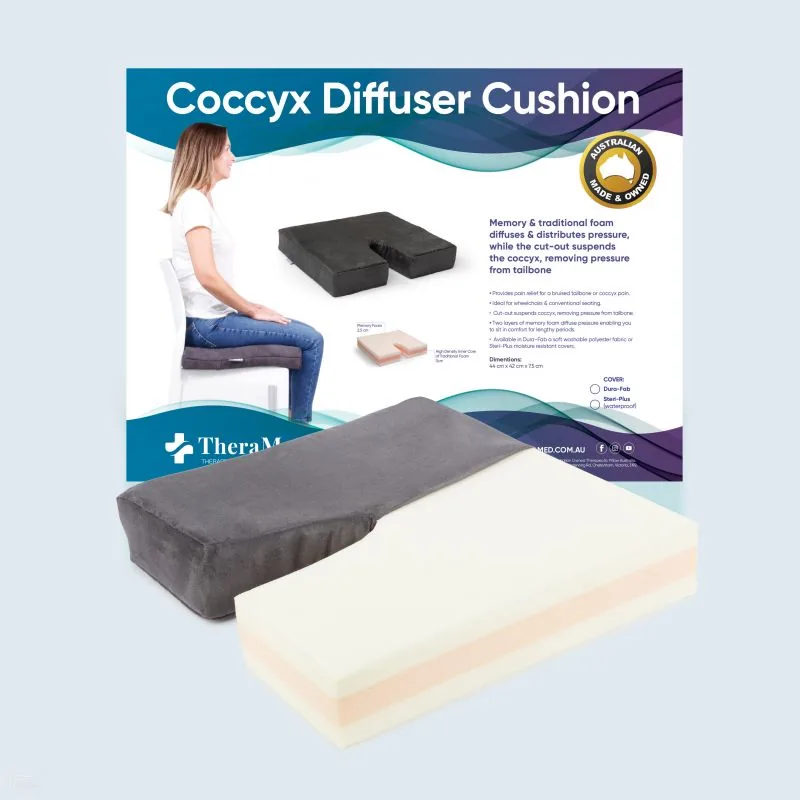 Therapeutic Pillow Coccyx Diffuser Seat Cushion – Mobility from Supply Ministry