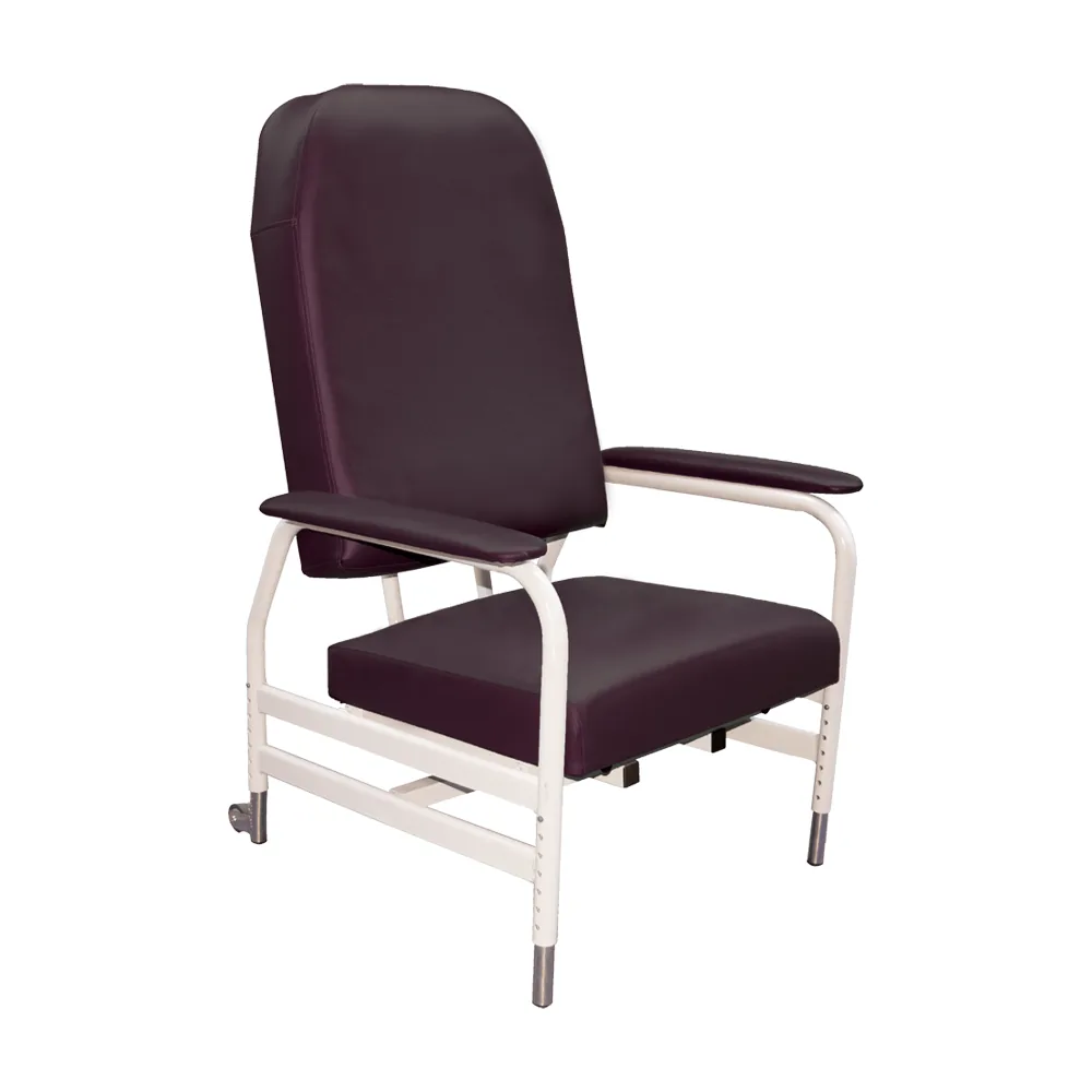 Aspire Aspire Classic High Back Maxi Day Chair - Burgundy Vinyl – Seating & Chairs from Supply Ministry