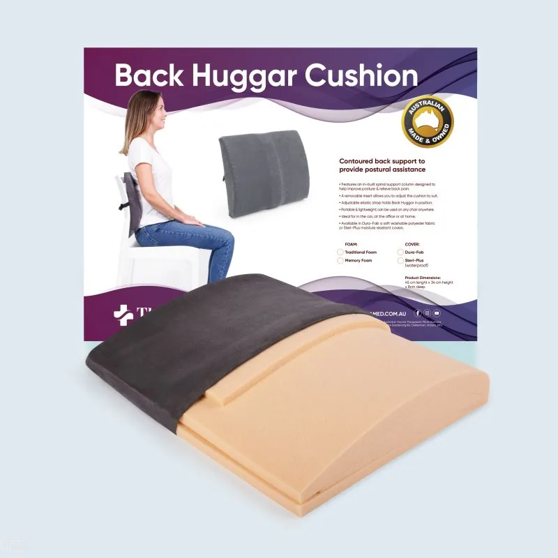 Therapeutic Pillow Back Huggar Lumbar Support Cushion – Bathroom & Toileting from Supply Ministry
