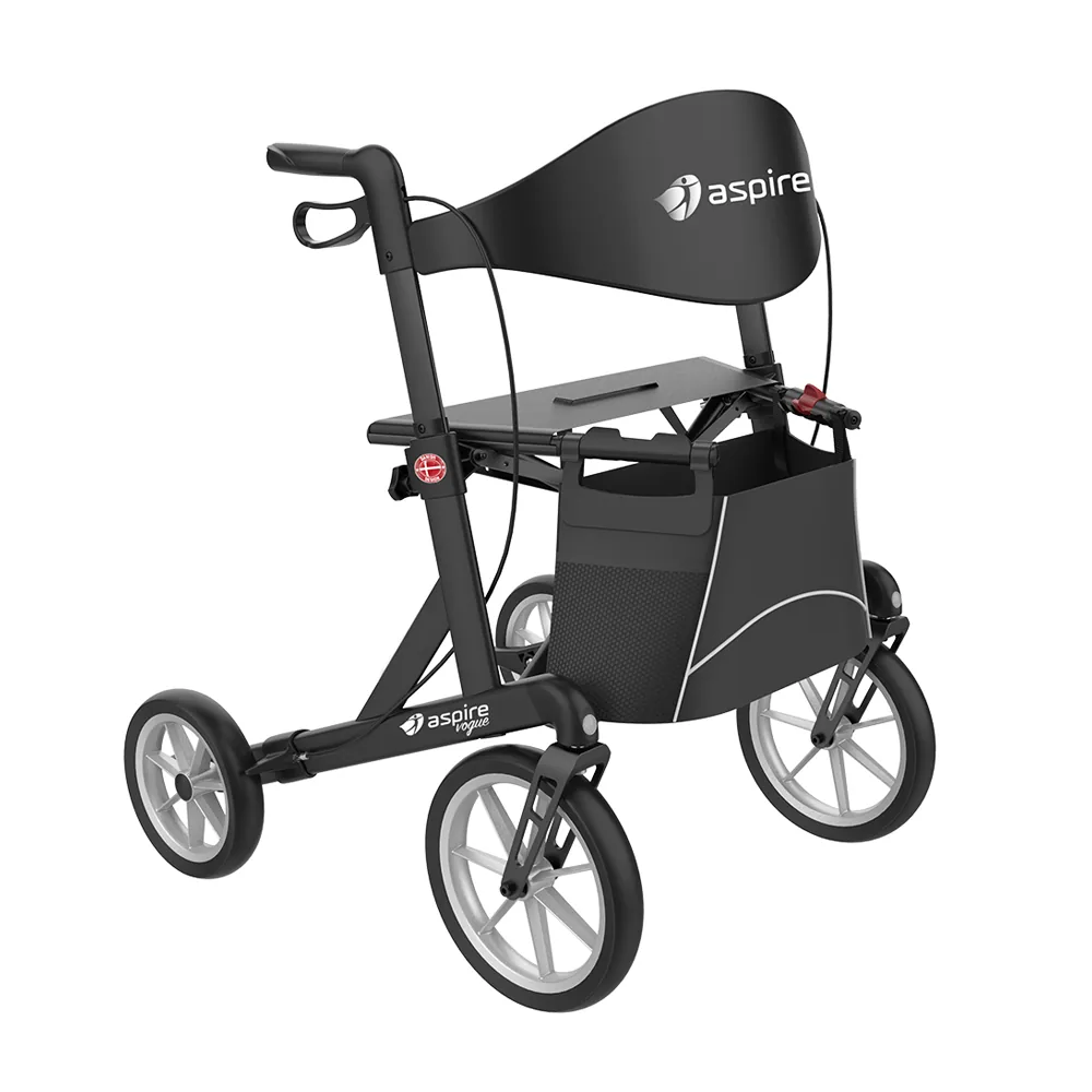 Aspire ASPIRE Vogue Adventure - Black Walker – Mobility from Supply Ministry