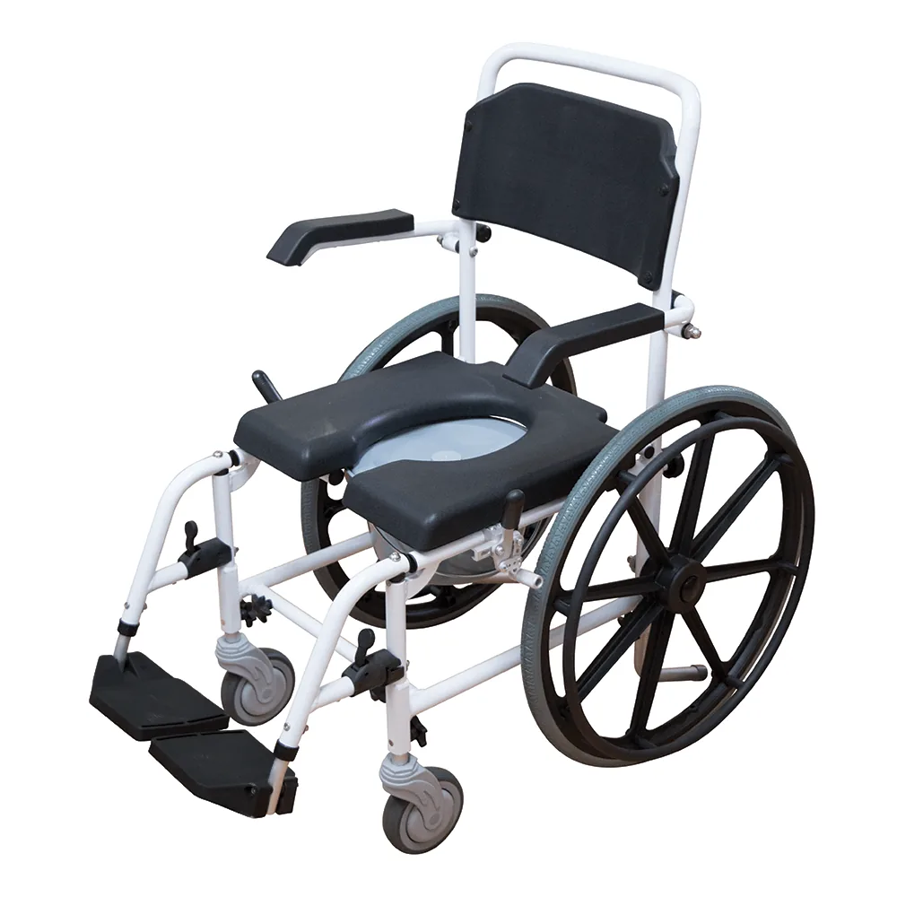 Aspire Aspire Aluminium Commode - Self Propelled – Bathroom & Toileting from Supply Ministry